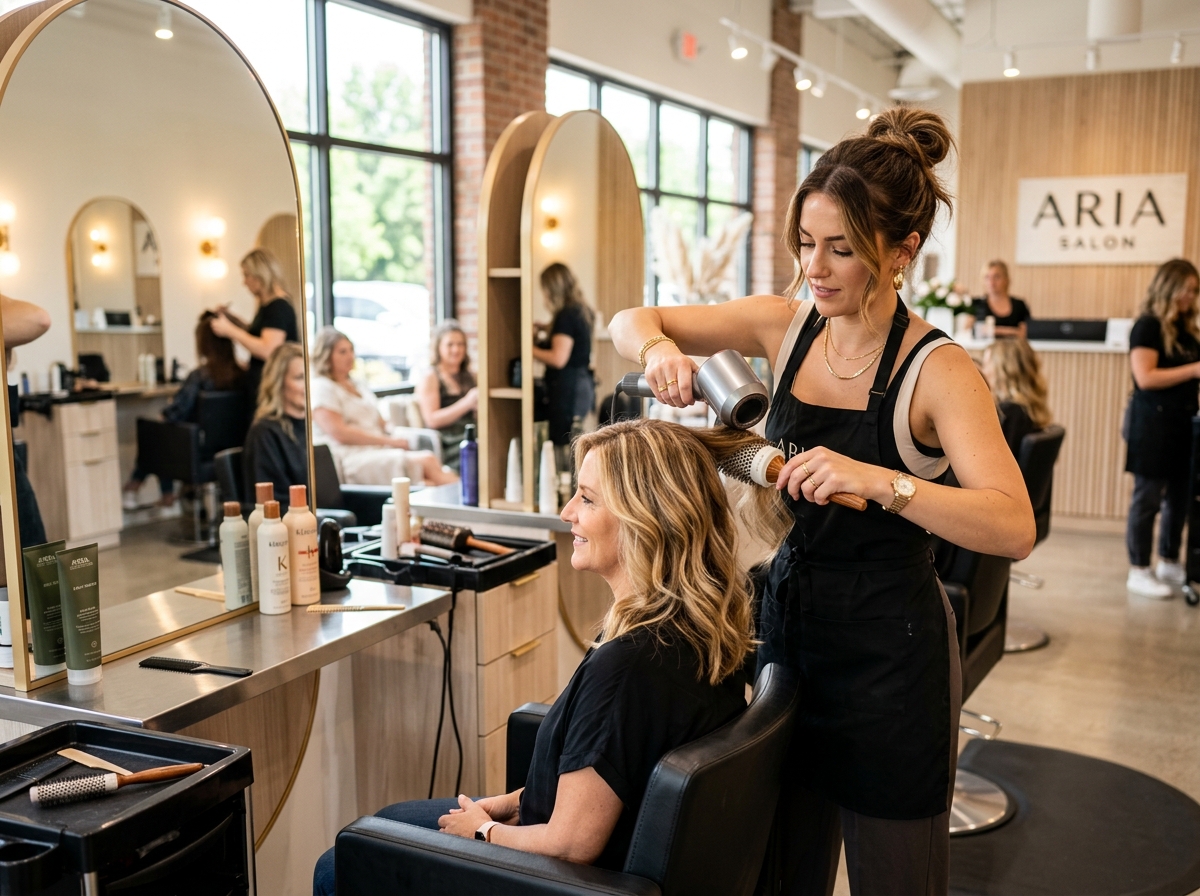 Salon and Hairstylist Service Professional
